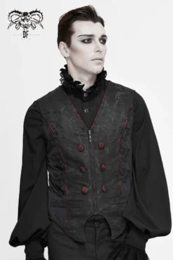 Gilet Jacquard DEVIL FASHION 'Lord Attira'
