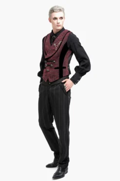 Gilet Jacquard DEVIL FASHION 'Baron Vinitharius' -DISCOBOLE Soldes wt0700266 900