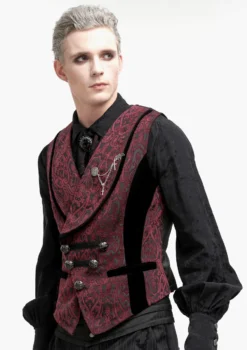 Gilet Jacquard DEVIL FASHION 'Baron Vinitharius' -DISCOBOLE Soldes wt0700299 900