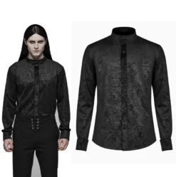 Chemise PUNK RAVE 'royal Palace' -DISCOBOLE Soldes wy1067 900