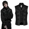 Gilet Jacquard Sans Manches PUNK RAVE 2 Gilet Jacquard Sans Manches PUNK RAVE -DISCOBOLE Soldes y1373 900