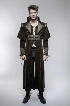 Manteau Steampunk 'ludwig 1867'