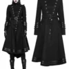 Manteau Femme PUNK RAVE 'miss Sergent' 1 Manteau Femme PUNK RAVE 'miss Sergent' -DISCOBOLE Soldes y766 900