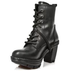 Bottines Gothiques New Rock Noires M.NEOTR008-S1 -DISCOBOLE Soldes zzzz
